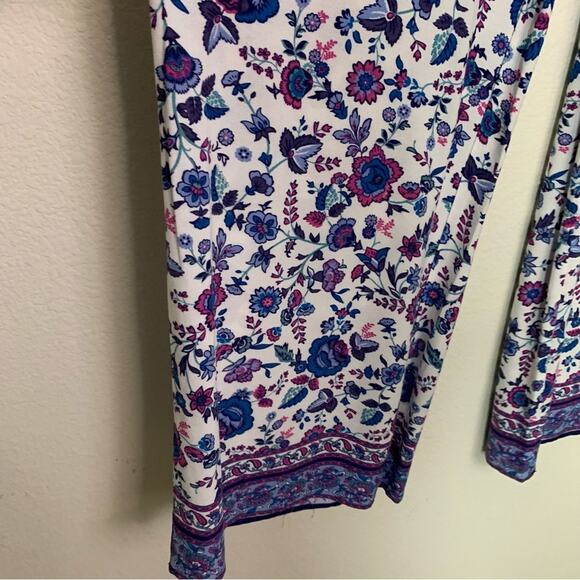 Joie Wide Leg Floral Pants NWT - Picture 3 of 13